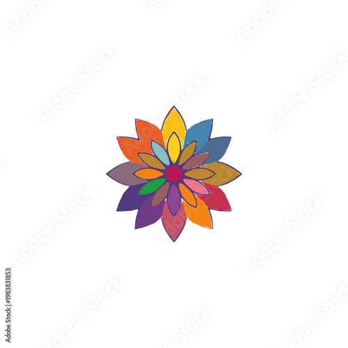 colorful flower background