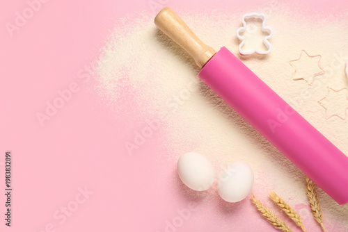 Rolling pin, cutters and in...