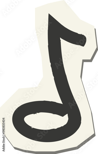 music note scrapbook art