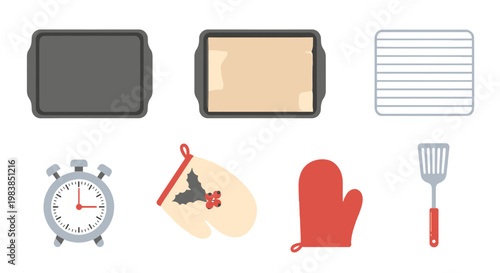 Assorted Kitchen and Cooking Utensils Collection for Food Preparation