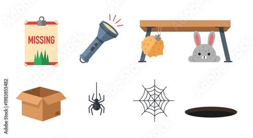 Collection of Small Animal Toys and Insects for Kids Play