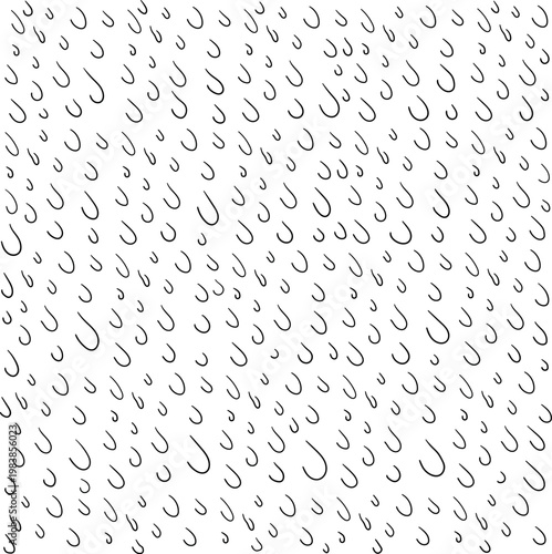 An accumulation of water droplets or concentrate, moisture, or dew on the surface.