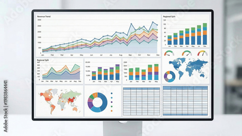 Revenue report dashboard