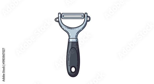 Kitchen Peeler Tool - Stainless Steel Blade with Ergonomic Handle