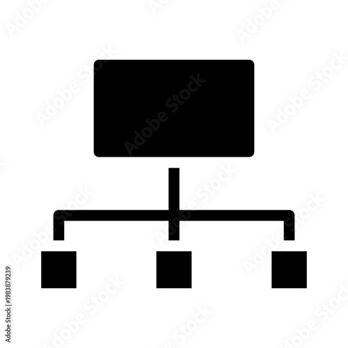 local network glyph icon