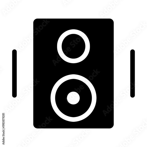 speaker glyph icon