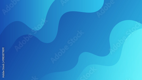 Abstract blue liquid wave background with organic flowing shapes and smooth transitions for professional web design