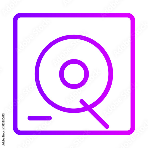 hdd gradient icon