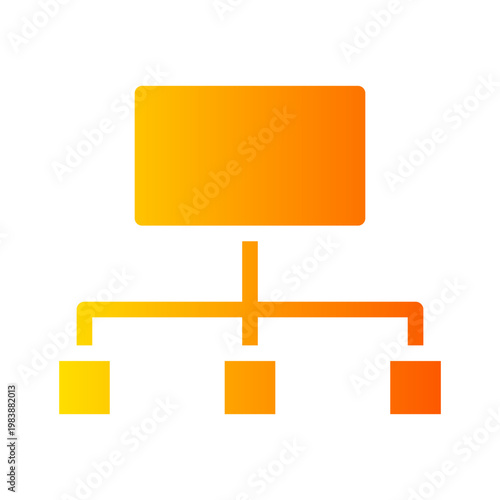 local network gradient icon