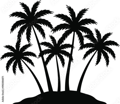 castaway island map icon set