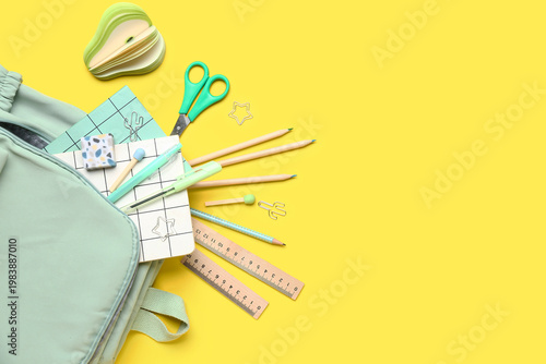 Stylish school backpack wit...