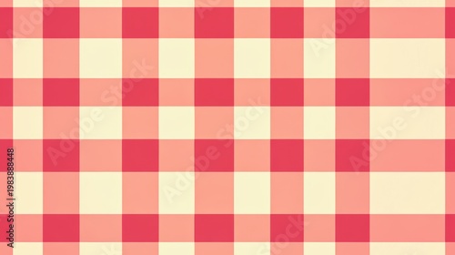 Pastel Check background,Tartan plaid seamless pattern on paper texture, paint brush style illustration,Plaid shirt textile,gingham fabric,for banner and background.