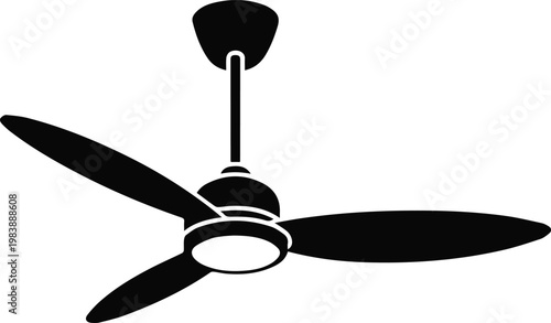 Ceiling fan components motor blades and mounting parts