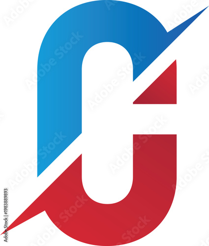 Modern Minimalist Letter C Logo Vector Monogram Clean Geometric Branding Identity Design