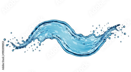 Water splash wave liquid motion.