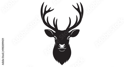 deer head silhouette