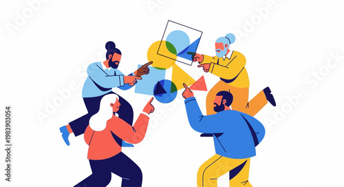 People Working Team Collaboration.