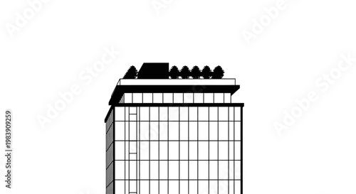 Pencils and sharpener in a metal box cage style illustration design