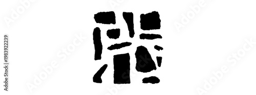 Set of black triangles with shadow effect featuring right angle, square, geometry with rulers and measurement