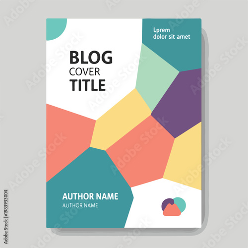 Blog Cover Title Design Template.