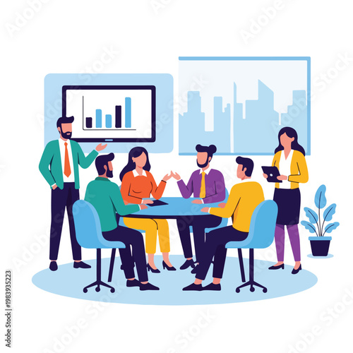 Photos Business people in a meeting discussion 13.
