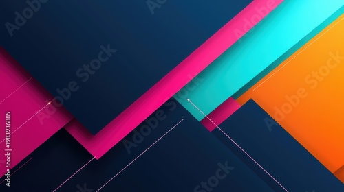 Abstract motion blur effect highlighting speed and energy in red and teal