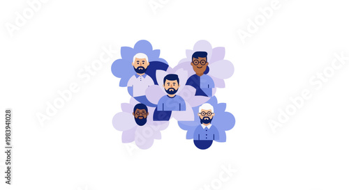 Diverse Teamwork Collaboration Concept.