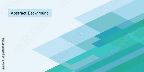 Abstract geometric background with overlapping squares and rectangles