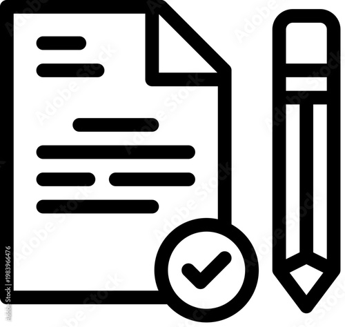 document, agreement, paper, contract, check, stamp, pencil