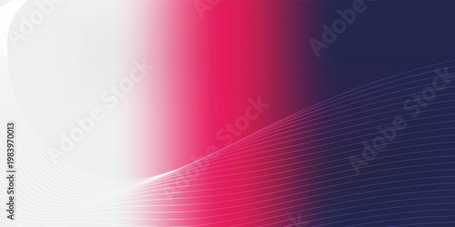 Abstract Gradient Background with Subtle Lines and Waves.