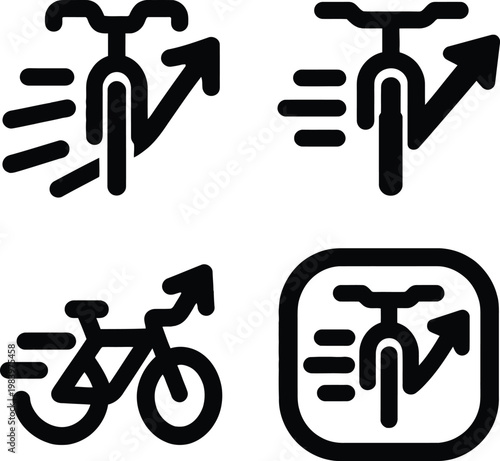 Black and white line of a person walking with a cane, isolated line person mobility aid