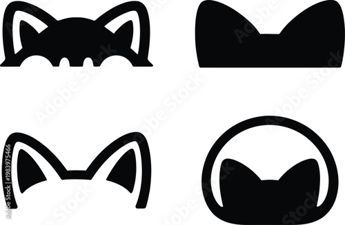 Black and white line of animal tracks, paw prints, and hoof prints line animal tracks