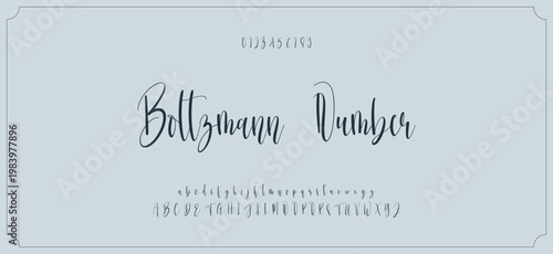 Hand drawn vector alphabet. Modern monoline signature script font. Elegant Signature Font. Best Alphabet Beautiful Calligraphy Signature Font