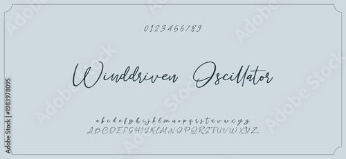 Hand drawn vector alphabet. Modern monoline signature script font. Elegant Signature Font. Best Alphabet Beautiful Calligraphy Signature Font