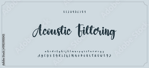 Hand drawn vector alphabet. Modern monoline signature script font. Elegant Signature Font. Best Alphabet Beautiful Calligraphy Signature Font