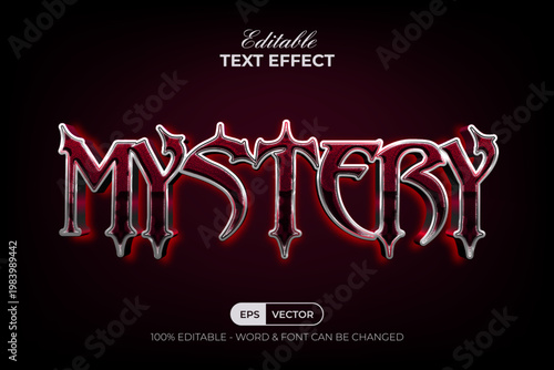 text effect mystery