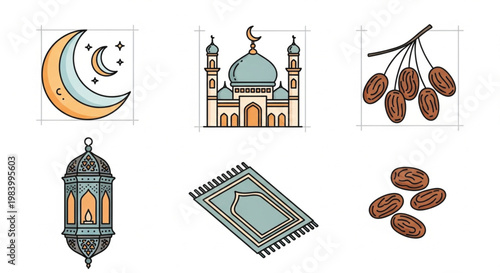 set of vector images
