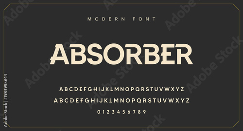 Abstract modern urban alphabet fonts. Typography sport, technology, fashion, digital, future creative logo font. vector illustration.