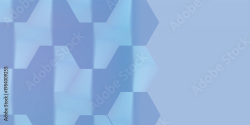 Abstract light blue background with silver effect. Texture. Modern blue pattern. Gradient texture. Triangle pattern. Triangle background. Large business print design.