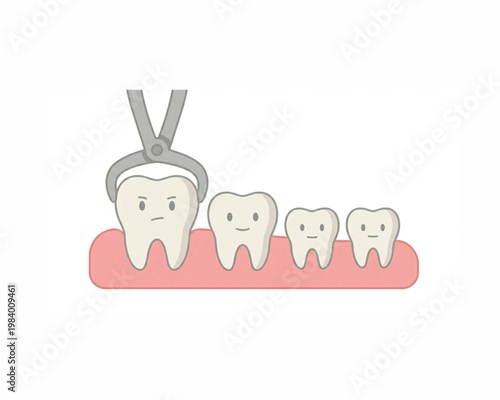 Tooth Extraction Illustration