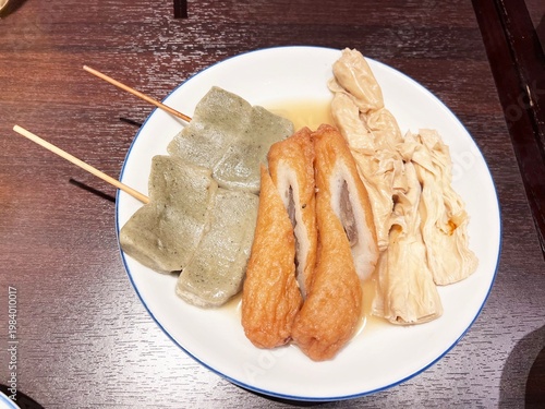 おでん盛り合わせ ちくわぶ・がんも・湯葉入りの和風煮込み料理