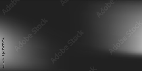 Abstract white and black grain grunge background with wavy noise gradient gradation. Distressed rough noise backdrop with stipple effect. Gritty halftone spray dot texture simple