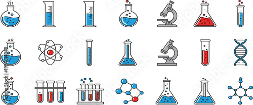 Digital Connectivity and Network Link Icon Set Featuring Hyperlink Chains, Broken Links, USB Connectors, Wireless Signal Strength, and Interactive Cursor Elements for Web Interface 