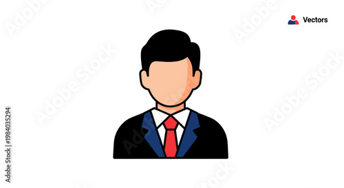 Businessman in suit and tie.