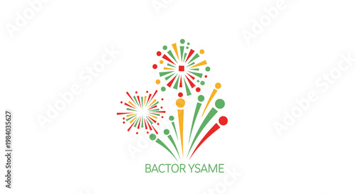 Colorful fireworks exploding in air.