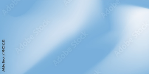 Beautiful Flowing Summer Color Abstract Background. Sky blue and cream gradient mesh background. Refreshing abstraction artwork. Vector Illustration.