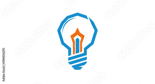 Wallpaper Mural Light Bulb Icon Symbol Idea. Torontodigital.ca