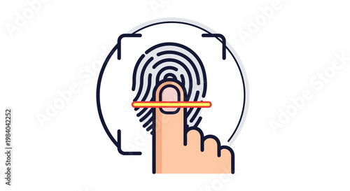 Finger Scanning Biometric Security Identification.
