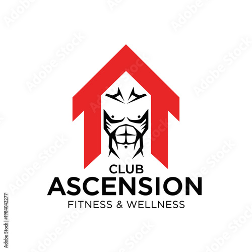 Fitness Club Logo Design Ascension.