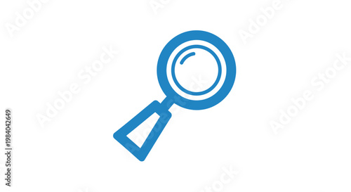 Magnifying glass icon symbol tool.